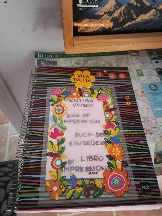 Vila Julija Bled Kültér fotó